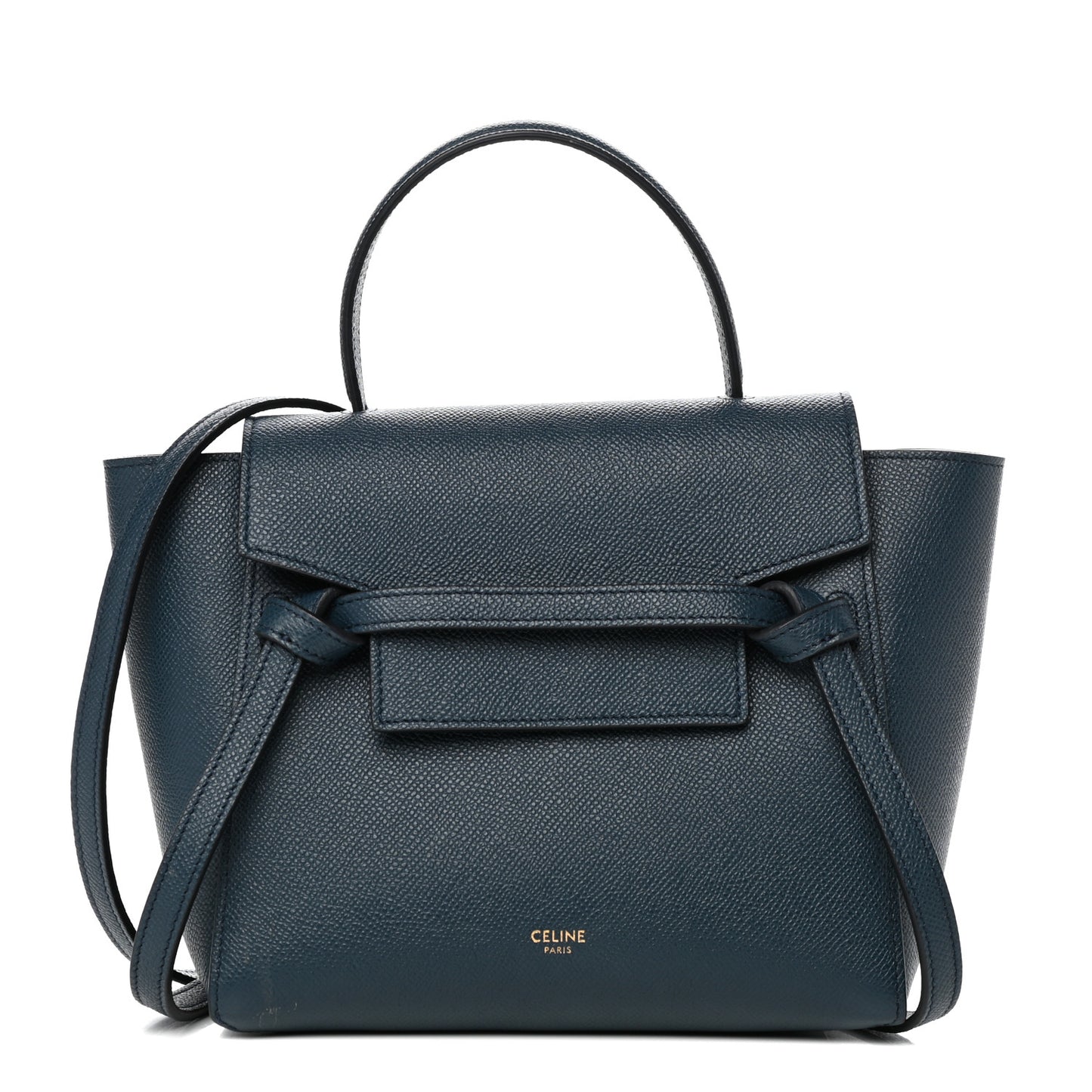 Grained Calfskin Nano Belt Bag Amazone