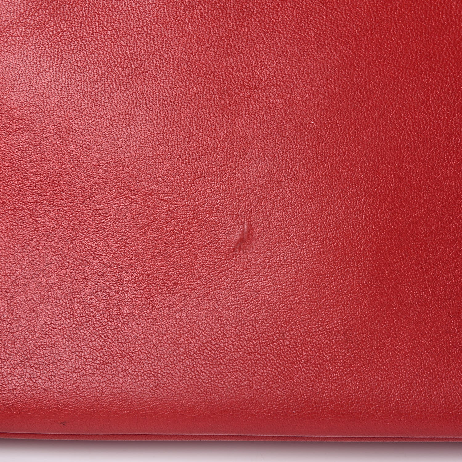 Celine Lambskin Small Trio Crossbody Bag Red 11 of 17