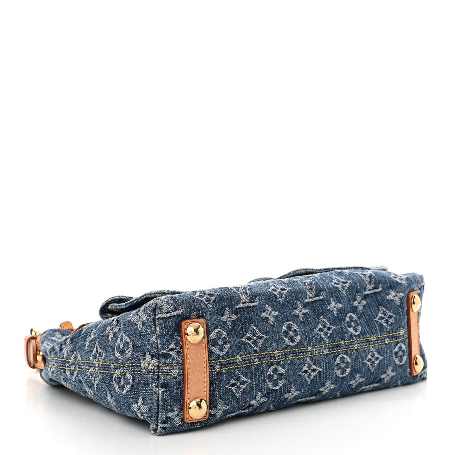 Monogram Denim Baggy PM Blue