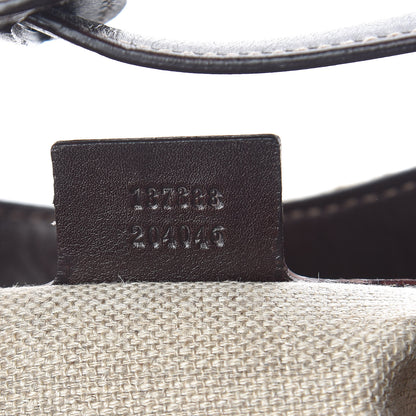 Gucci Canvas Hasler Hobo Beige 7 of 10