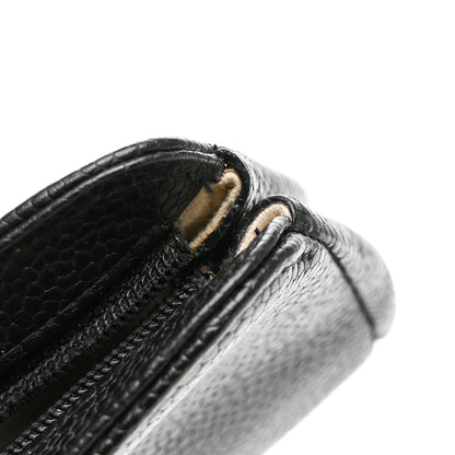 Chanel Caviar Timeless CC Cosmetic Pouch Black 10 of 10