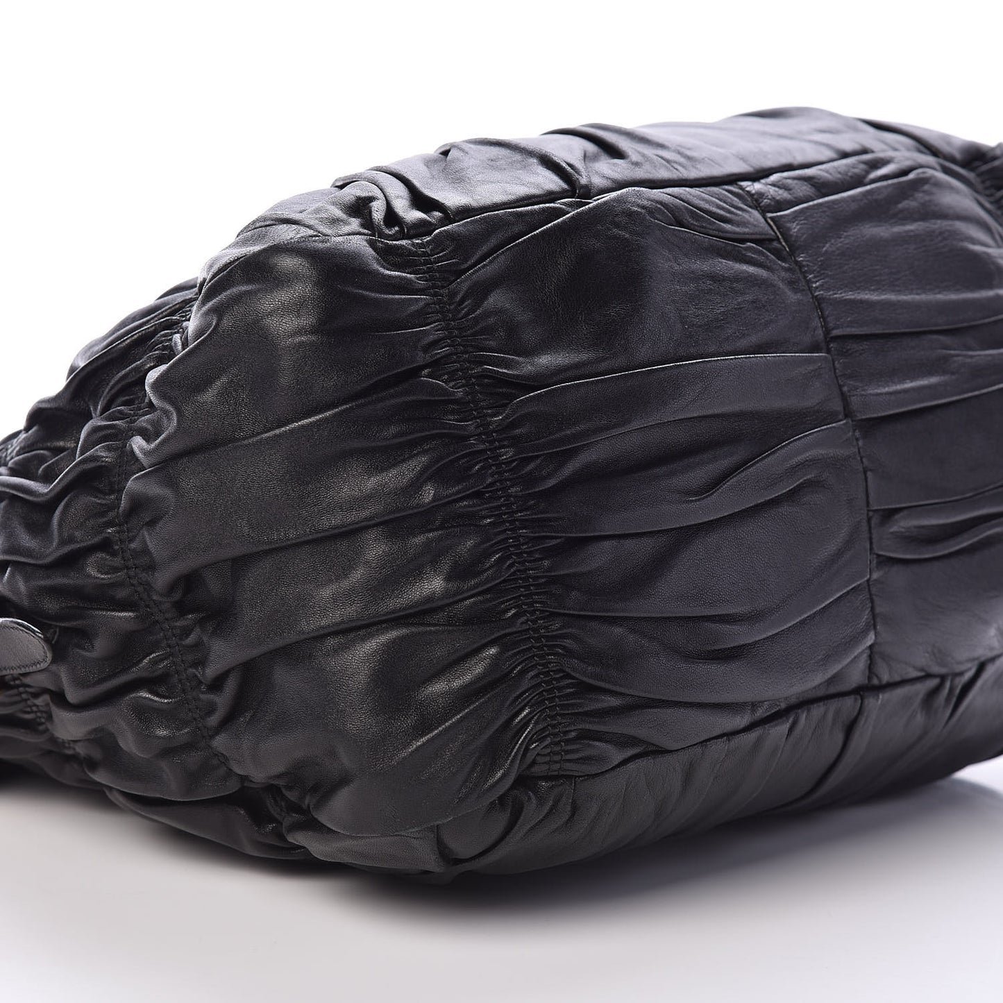 Nappa Gaufre Tote Black