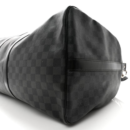 Louis Vuitton Damier Graphite Keepall Bandouliere 55 8 of 14
