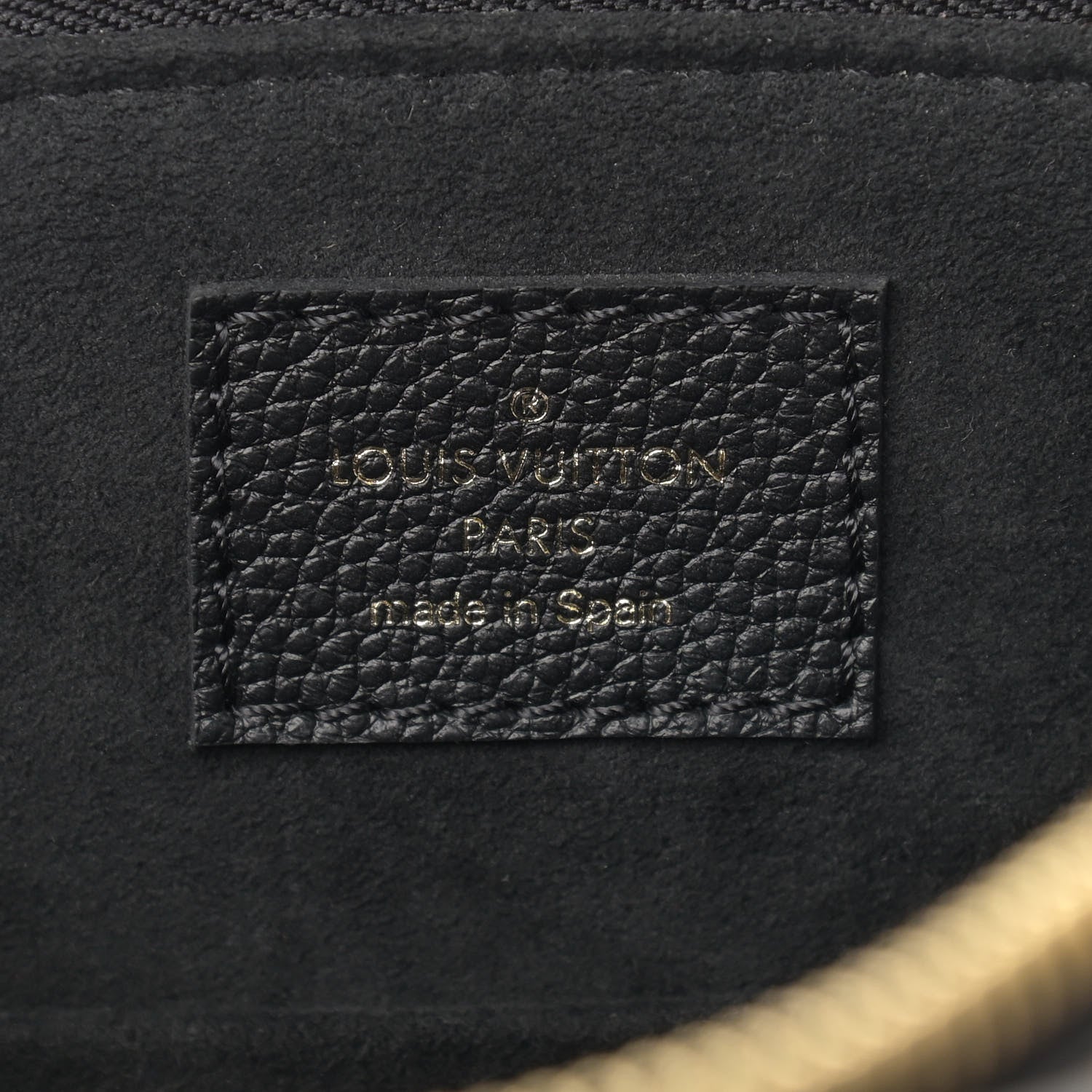 Louis Vuitton Empreinte Monogram Giant Grand Palais Black Beige 11 of 11