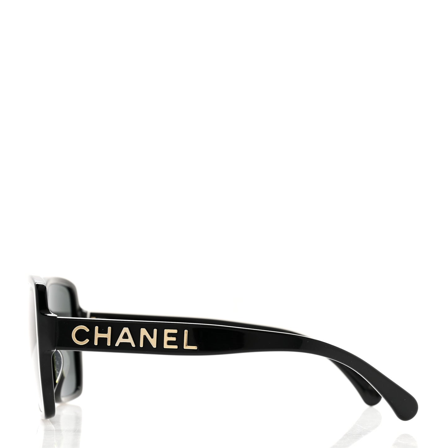Acetate Square Sunglasses 5408-A Black