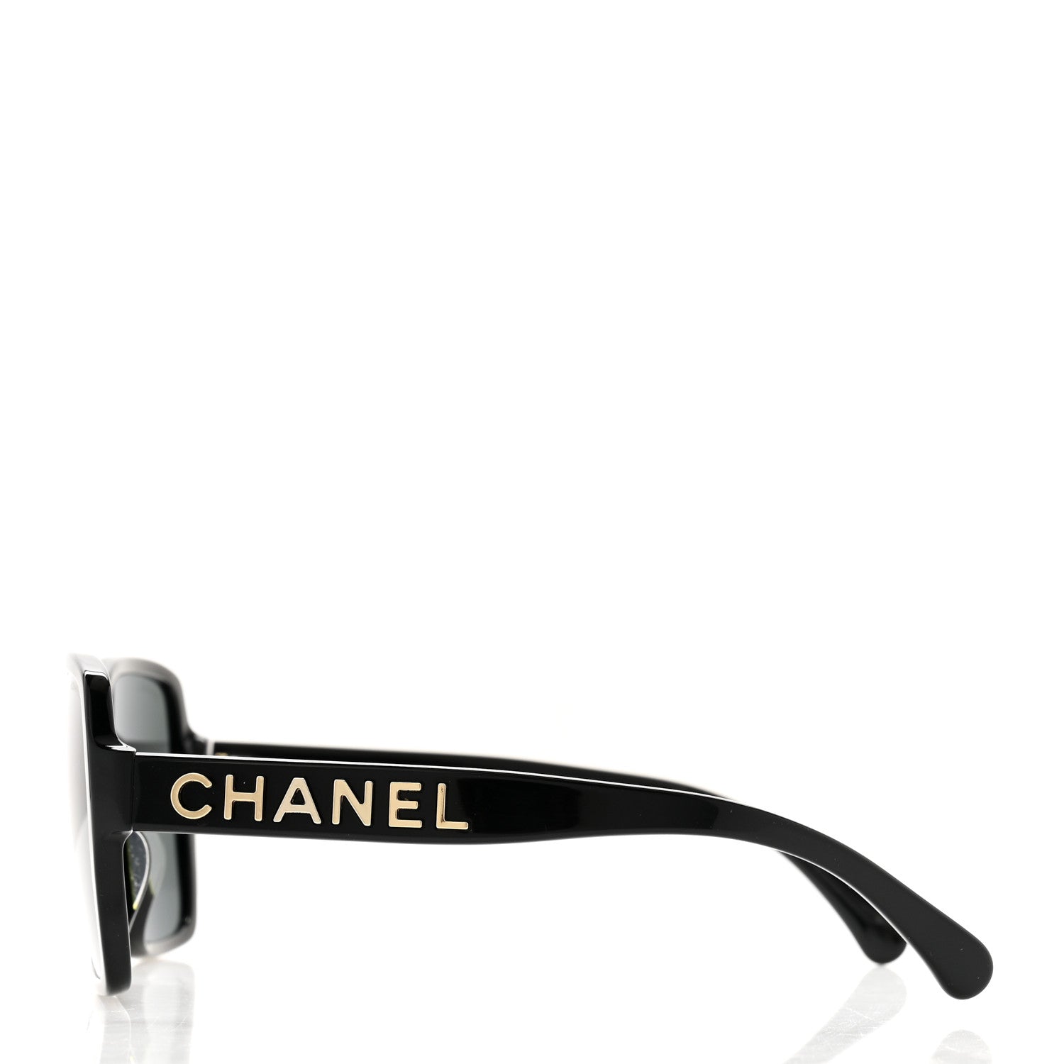 Chanel Acetate Square Sunglasses 5408-A Black 3 of 7