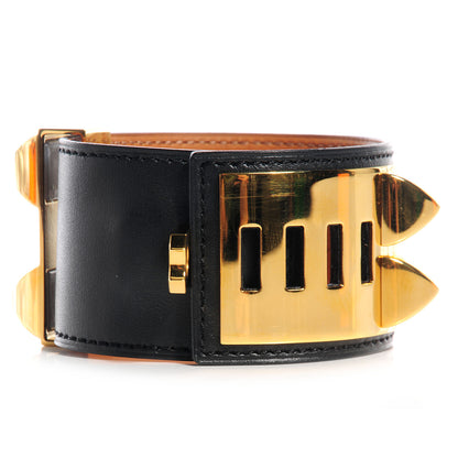 Hermes Chamonix Collier de Chien CDC Bracelet Black Small 4 of 8