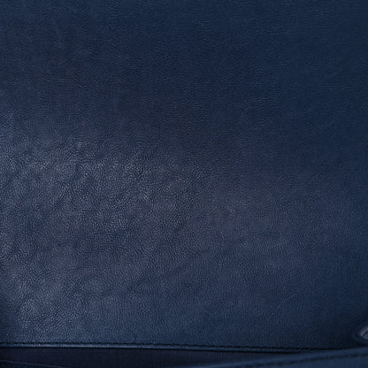 Chanel Calfskin Quilted Medium Top Handle Boy Flap Blue 12 of 14