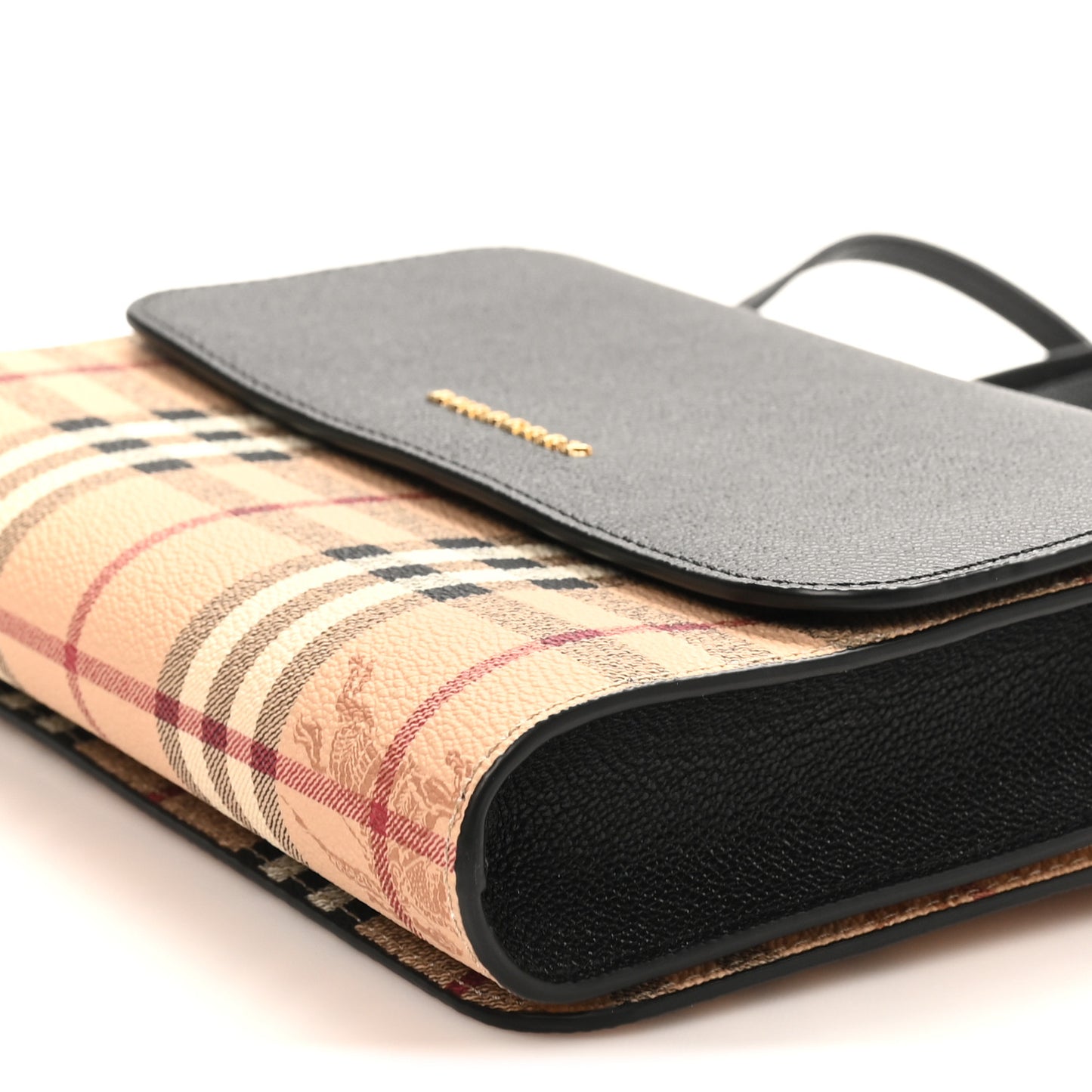 Haymarket Check Small Loxley Crossbody Black