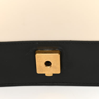 Gucci Calfskin Sylvie Web Queen Margaret Shoulder Bag Mystic White Black 11 of 11