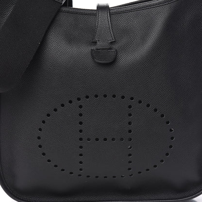 Hermes Epsom Evelyne III PM Black 15 of 16
