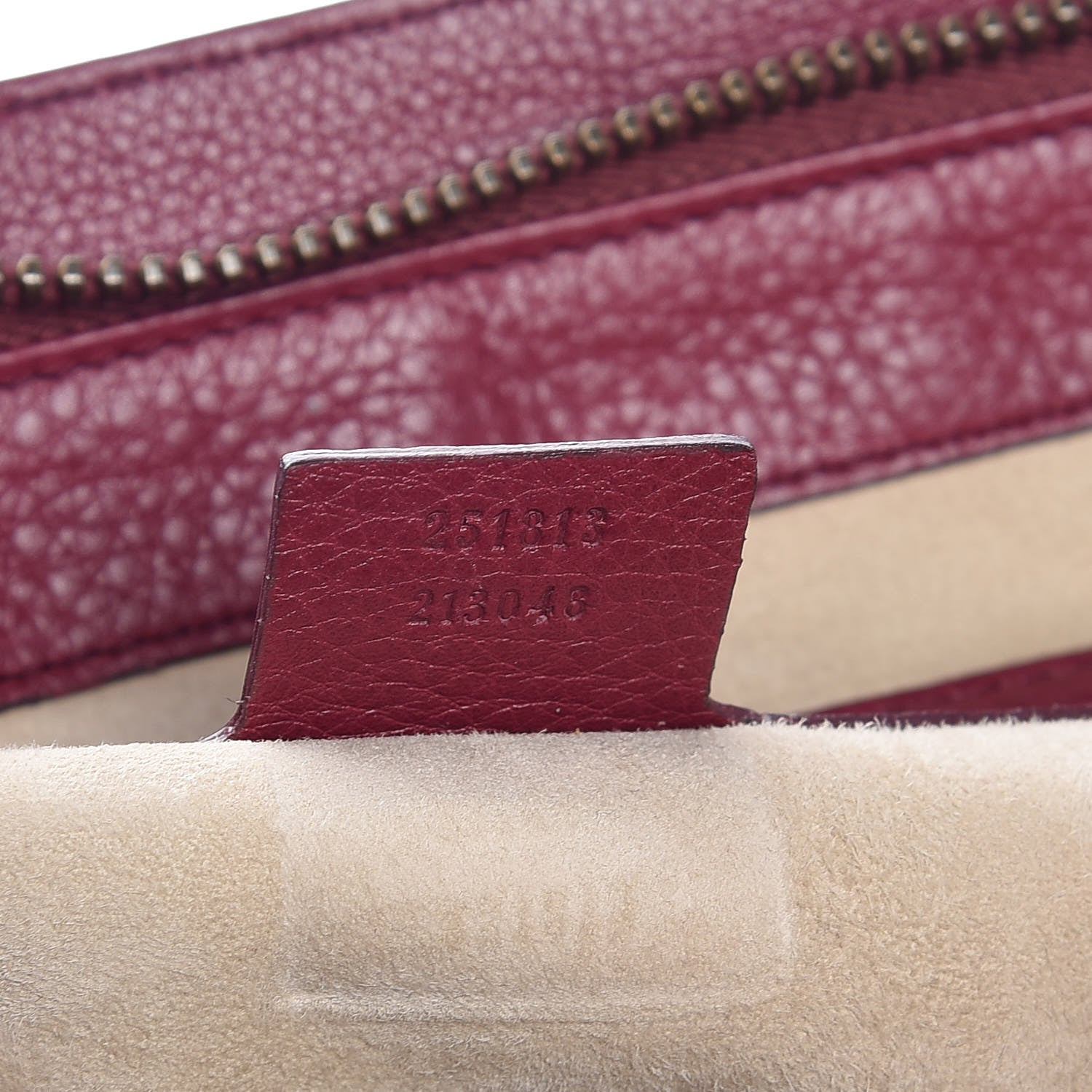 Gucci Cellarius Calfskin Medium 1973 Top Handle Satchel Cherry Gloss 7 of 15