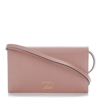 Gucci Dollar Calfskin Mini Swing Wallet Bag Soft Pink 1 of 9