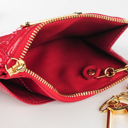 Louis Vuitton Vernis Key Pouch Pomme D'Amour 5 of 7