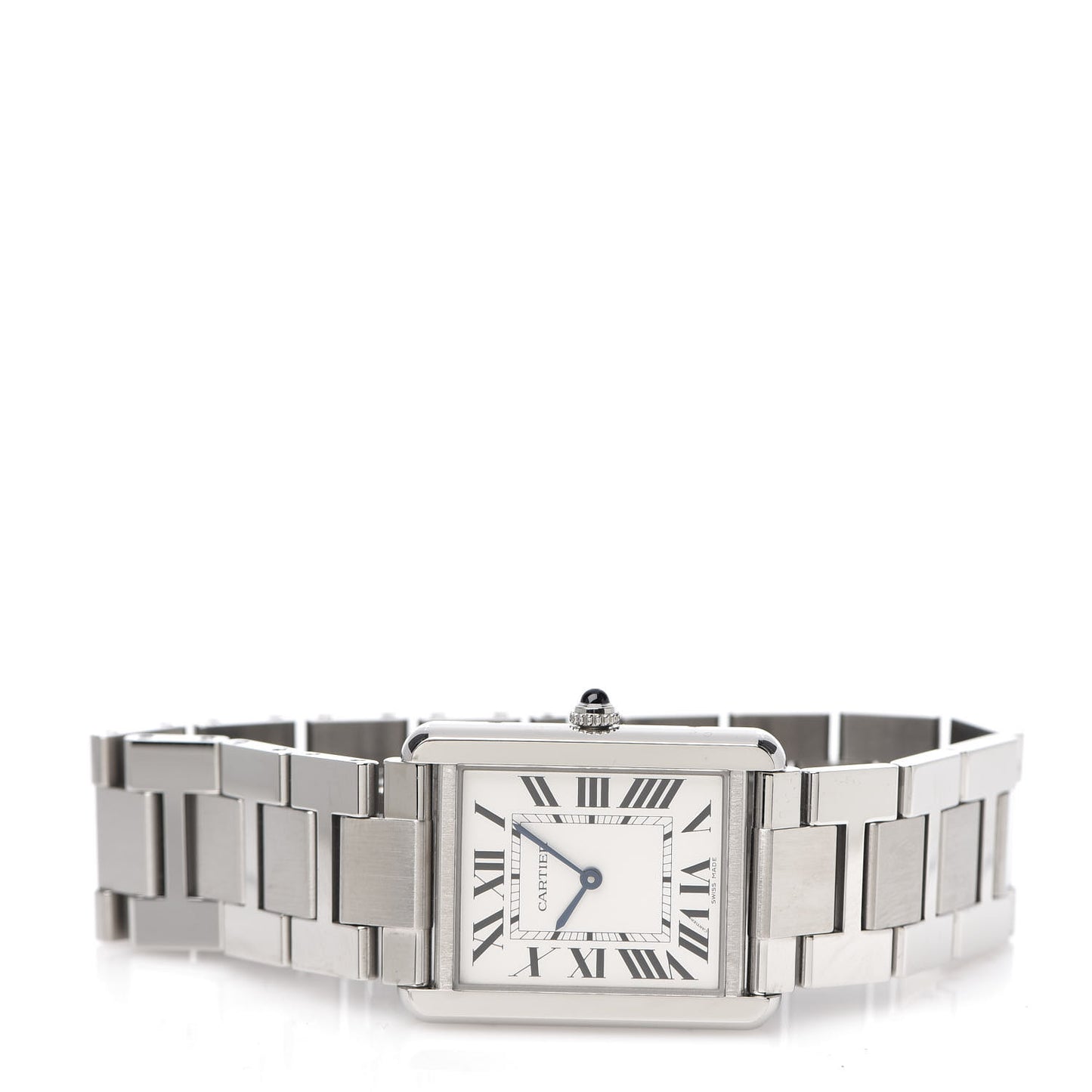 Stainless Steel 27mm Tank Solo Quartz Watch