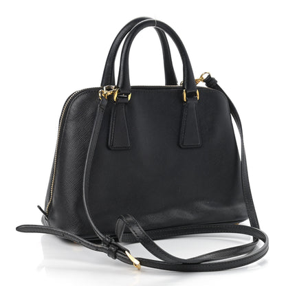 Prada Saffiano Lux Small Promenade Tote Black 3 of 10
