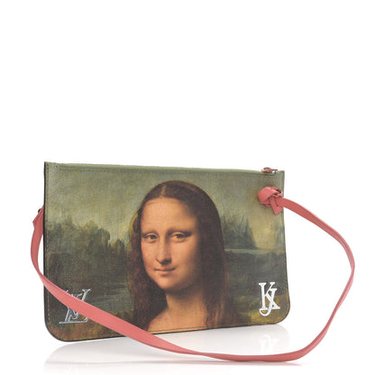 Louis Vuitton Masters Da Vinci Neverfull MM Pochette 3 of 9
