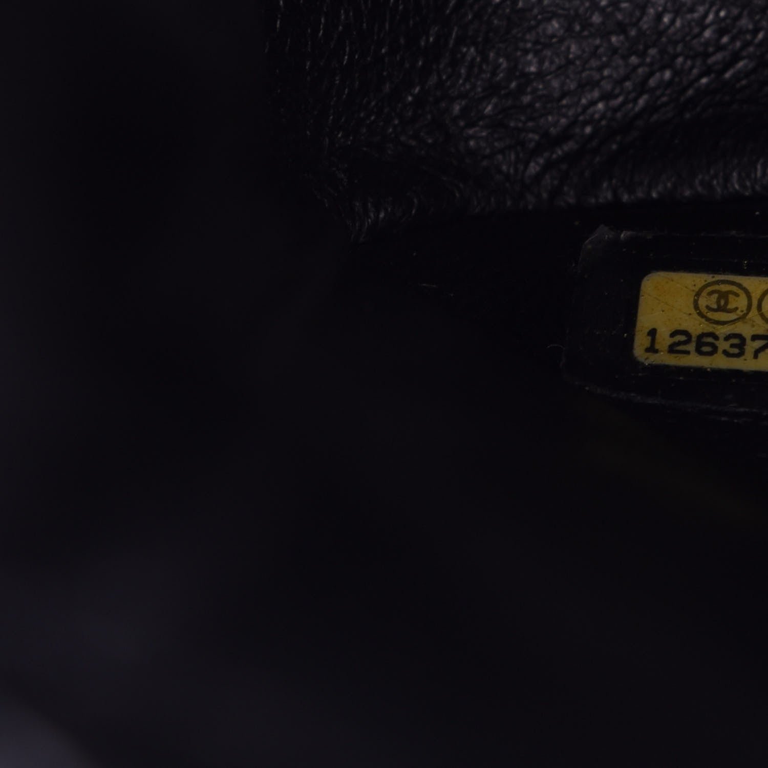 Chanel Caviar Quilted Jumbo Single Flap Black 8 of 12