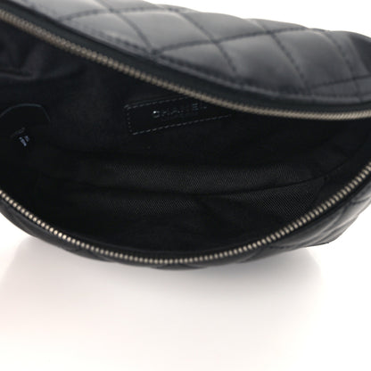 Chanel Calfskin Quilted Waist Belt Bag Black 5 of 10