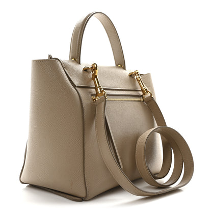 Celine Grained Calfskin Micro Belt Bag Light Taupe 3 of 10