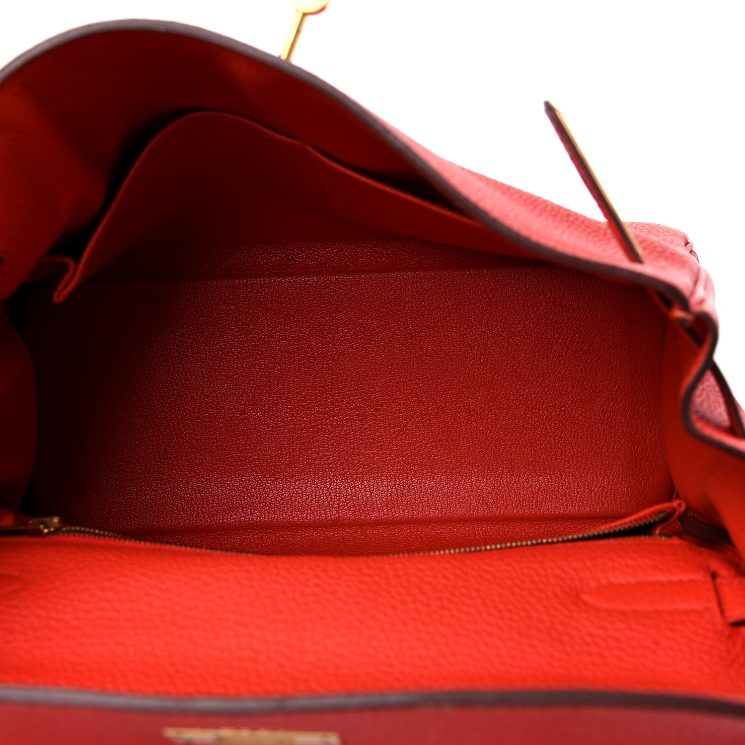 Hermes Taurillon Clemence Kelly Retourne 28 Rouge Pivoine 5 of 17