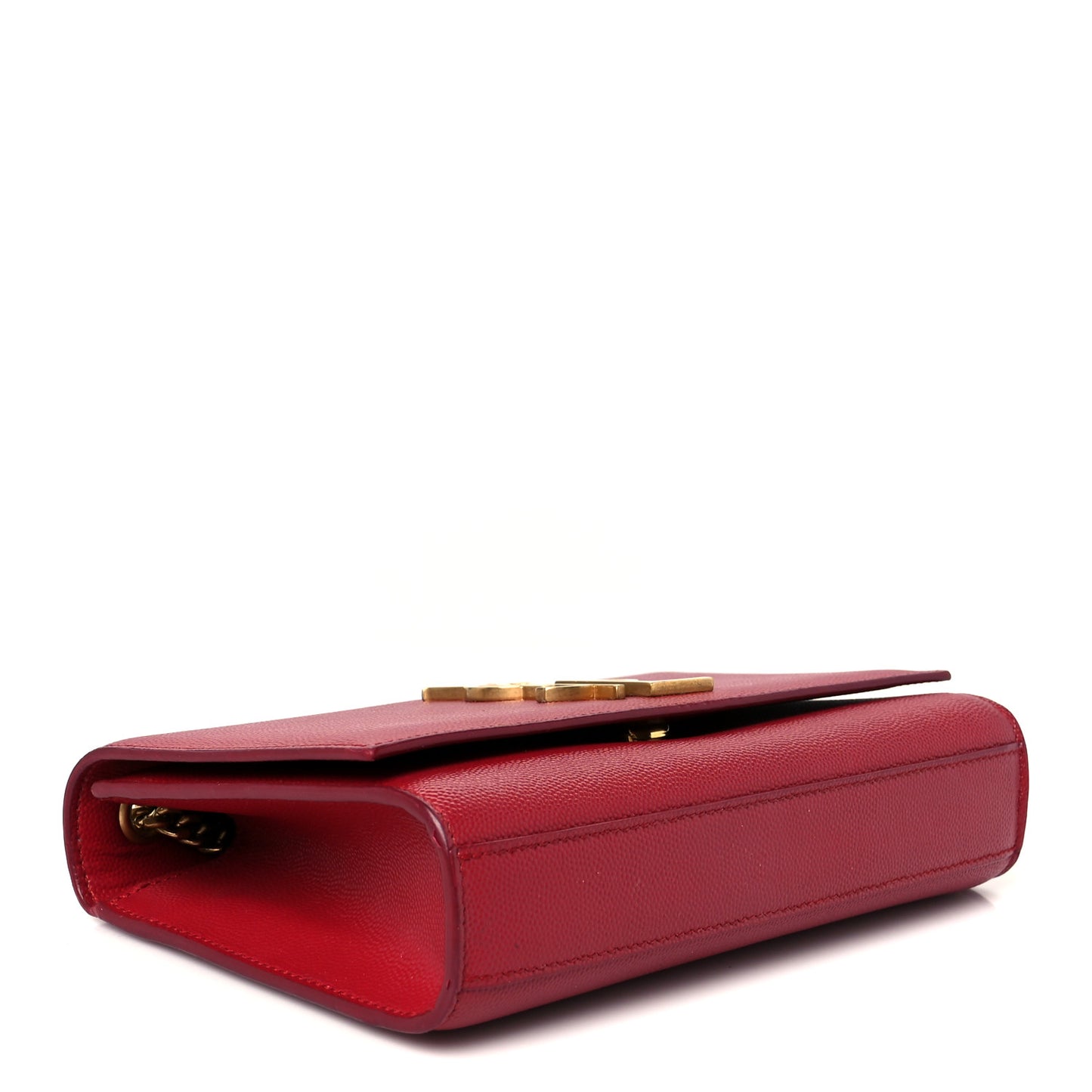 Grain De Poudre Small Deconstructed Monogram Kate Satchel Red