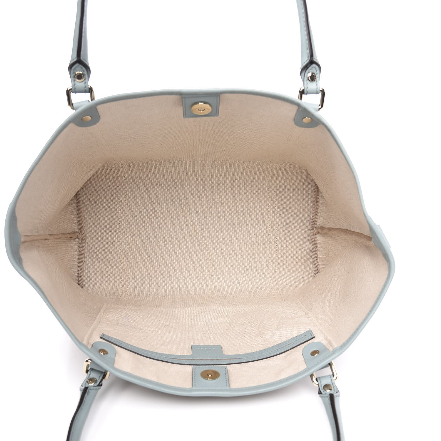 Gucci GG Plus Monogram Medium Joy Tote Light Blue 5 of 13