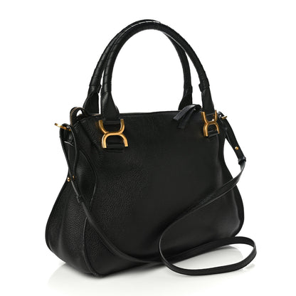 Chloe Calfskin Medium Marcie Satchel Black 3 of 17