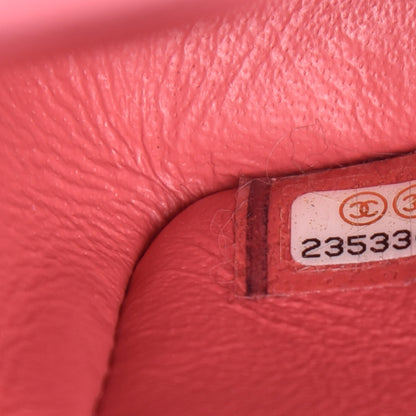 Chanel Caviar Quilted Mini Rectangular Flap Dark Pink 7 of 7