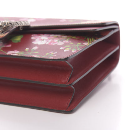 Gucci Calfskin Blooms Print Medium Dionysus Shoulder Bag Romantic Cherry Multicolor 10 of 10