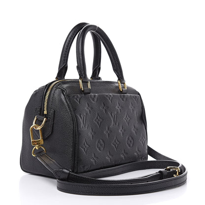 Louis Vuitton Empreinte Speedy Bandouliere 20 NM Black 3 of 8