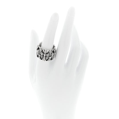 Chrome Hearts Sterling Silver Cemetery Cross Ring 59 8.75 2 of 5