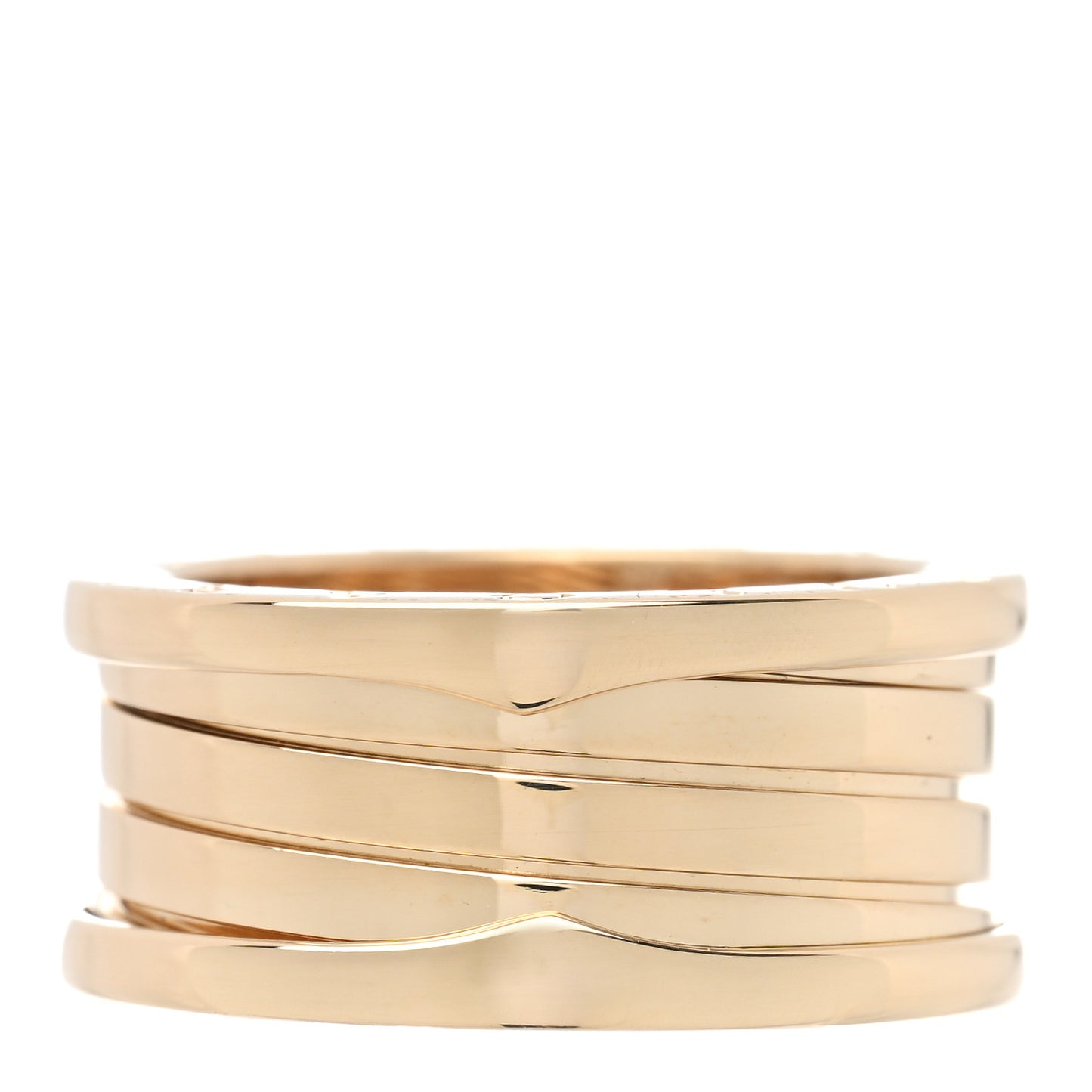 18K Yellow Gold B.Zero1 Four-Band Ring 59 8.75