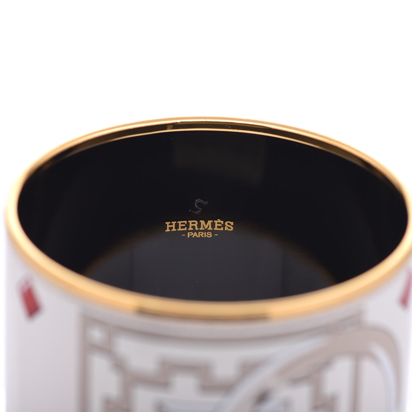 Enamel Printed Mega Wide Colliers De Chien Bracelet 65 Toiles