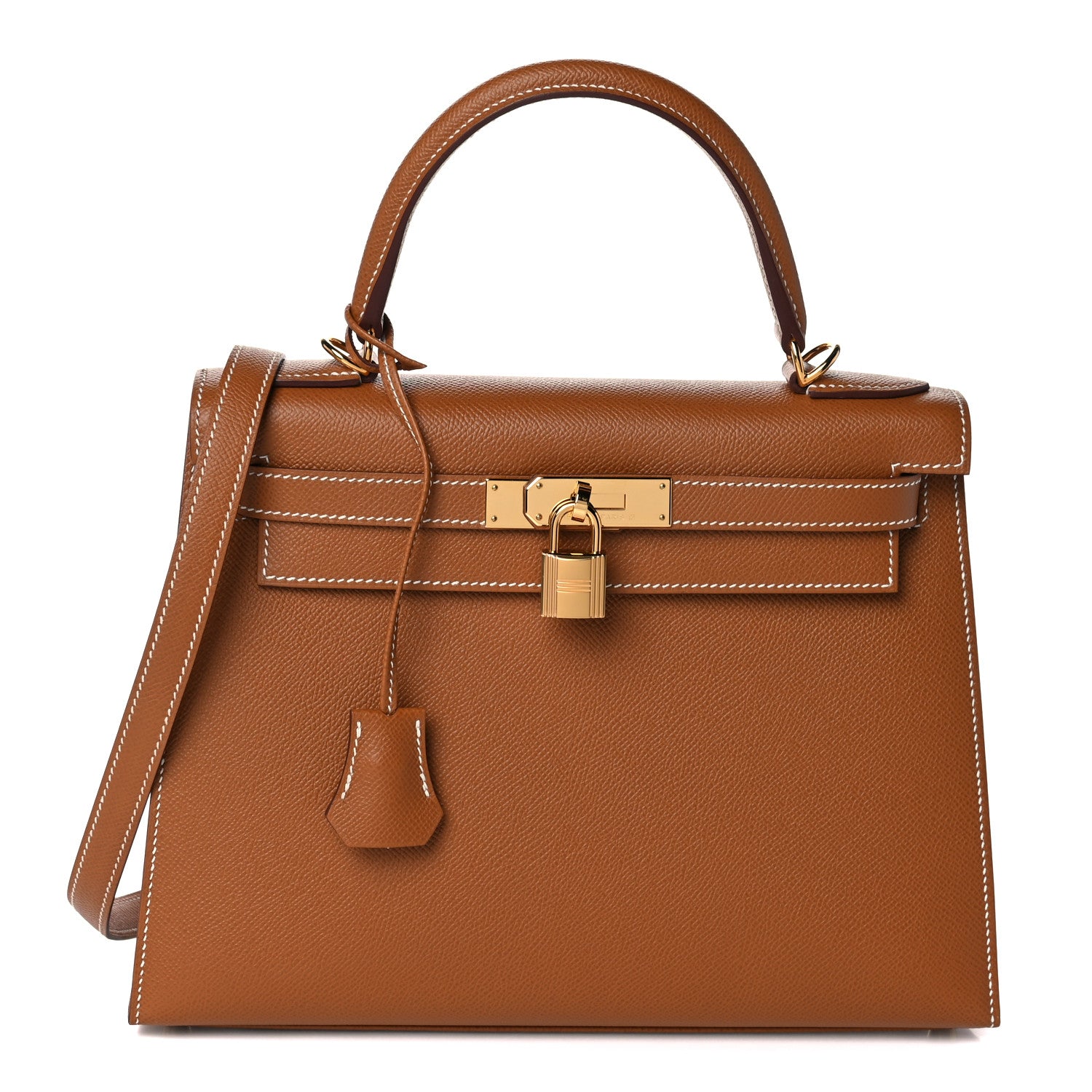 Hermes Epsom Kelly Sellier 28 Gold 1 of 12