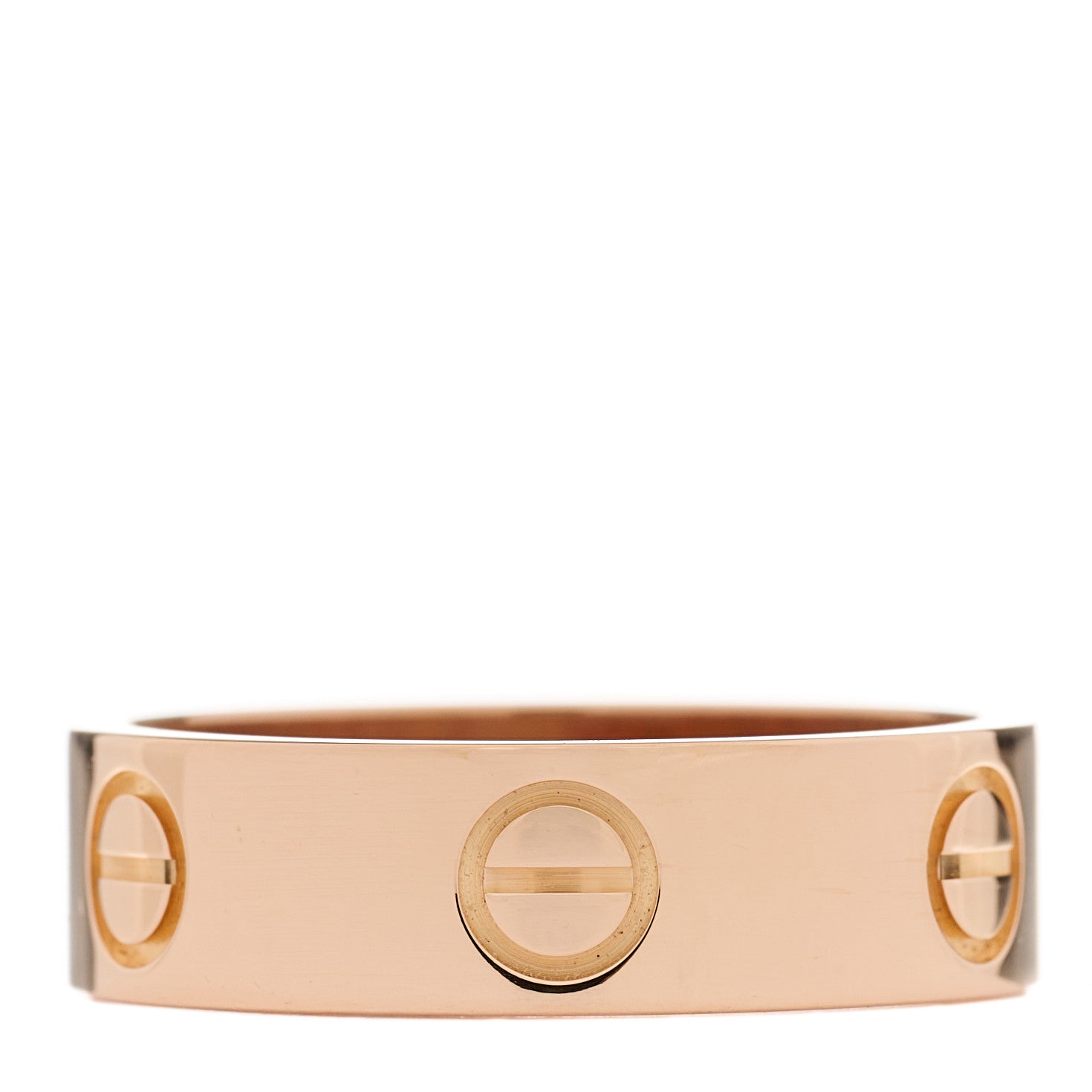 Cartier 18K Pink Gold 5.5mm LOVE Ring 54 6.75 1 of 4