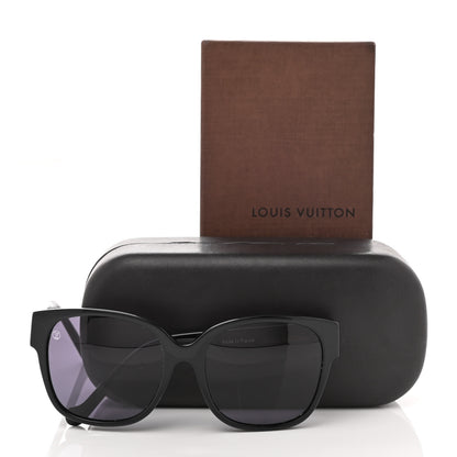 Louis Vuitton Acetate Cameleon Sunglasses Z0873W Black 9 of 9