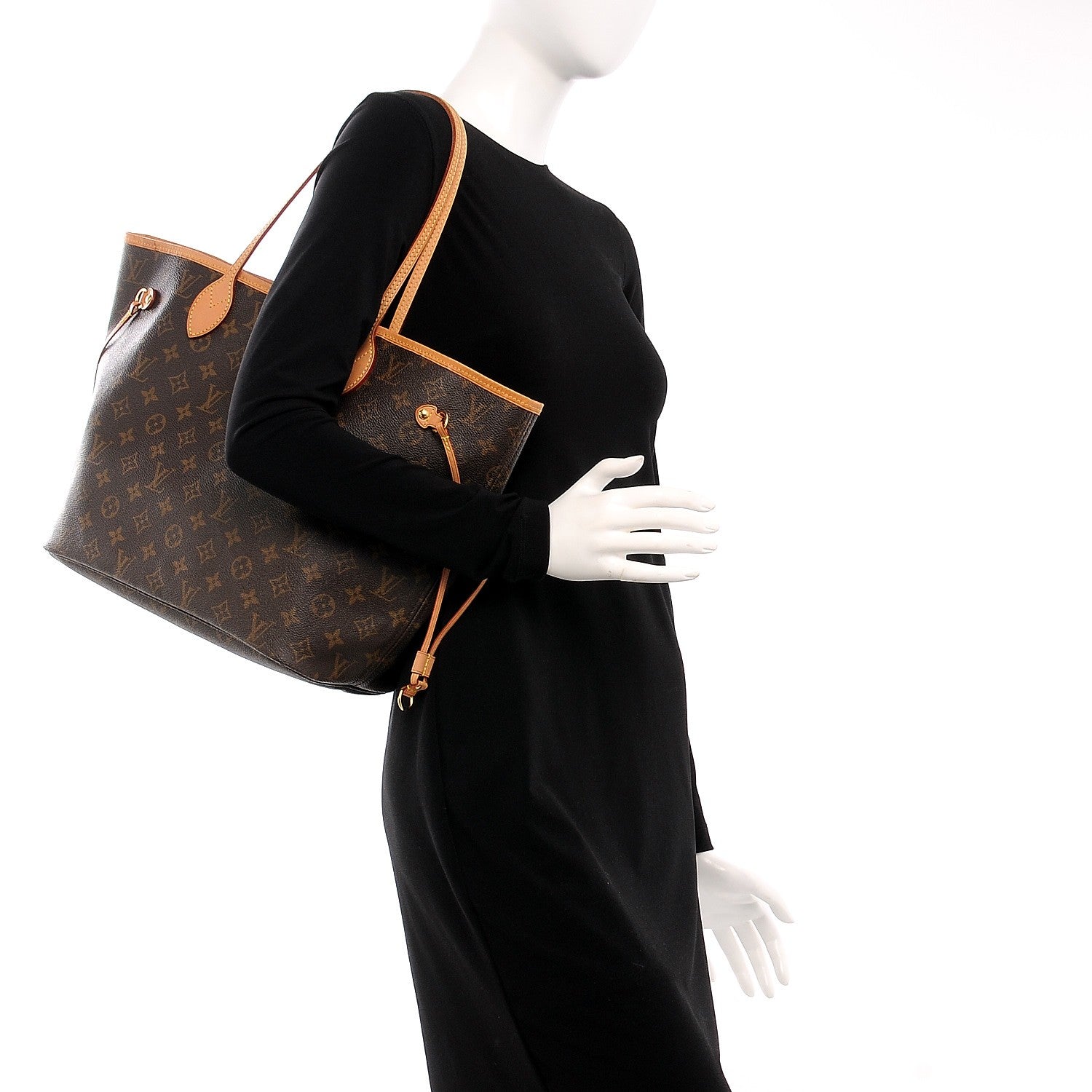 Louis Vuitton Monogram Neverfull MM 2 of 9