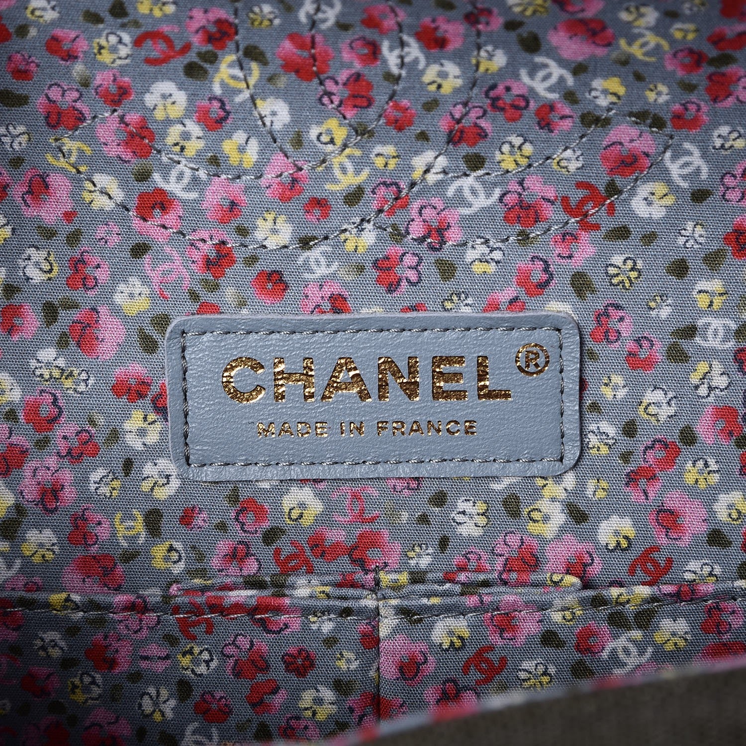 Chanel Toile Quilted Medium Cuba Double Flap Khaki 7 of 8