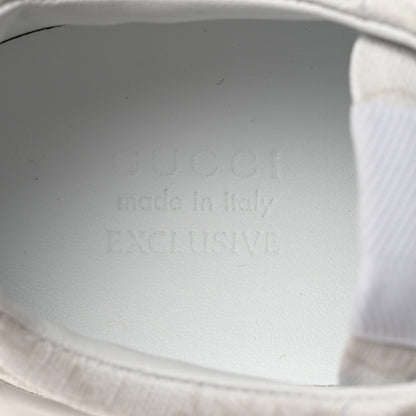 Gucci GG Supreme Monogram Womens Rhyton Sneakers 39.5 White 6 of 9
