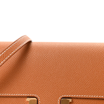 Hermes Epsom Constance Long Wallet To Go Gold 7 of 10