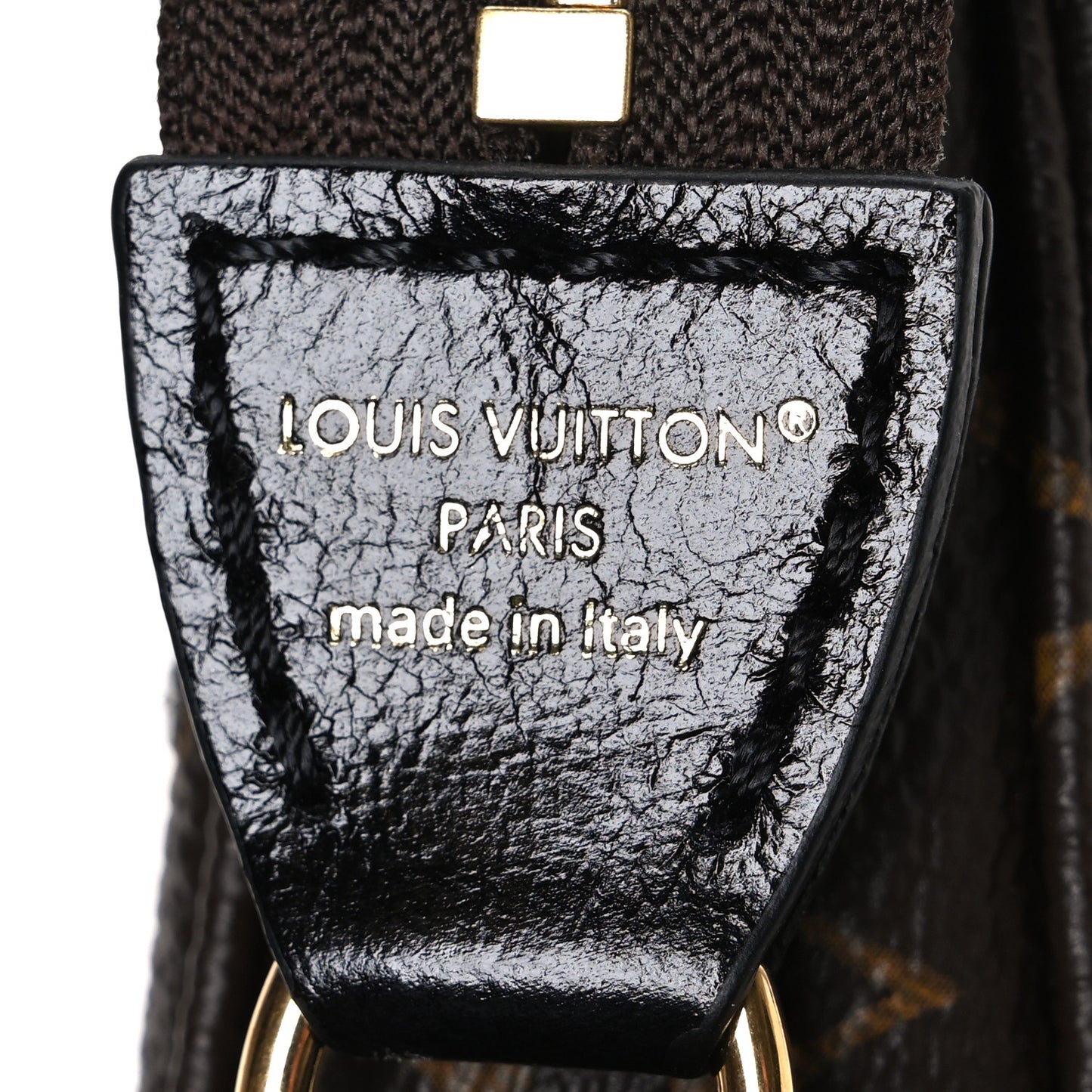 Monogram Sequins Pochette Accessories Black