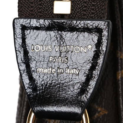 Louis Vuitton Monogram Sequins Pochette Accessories Black 6 of 9