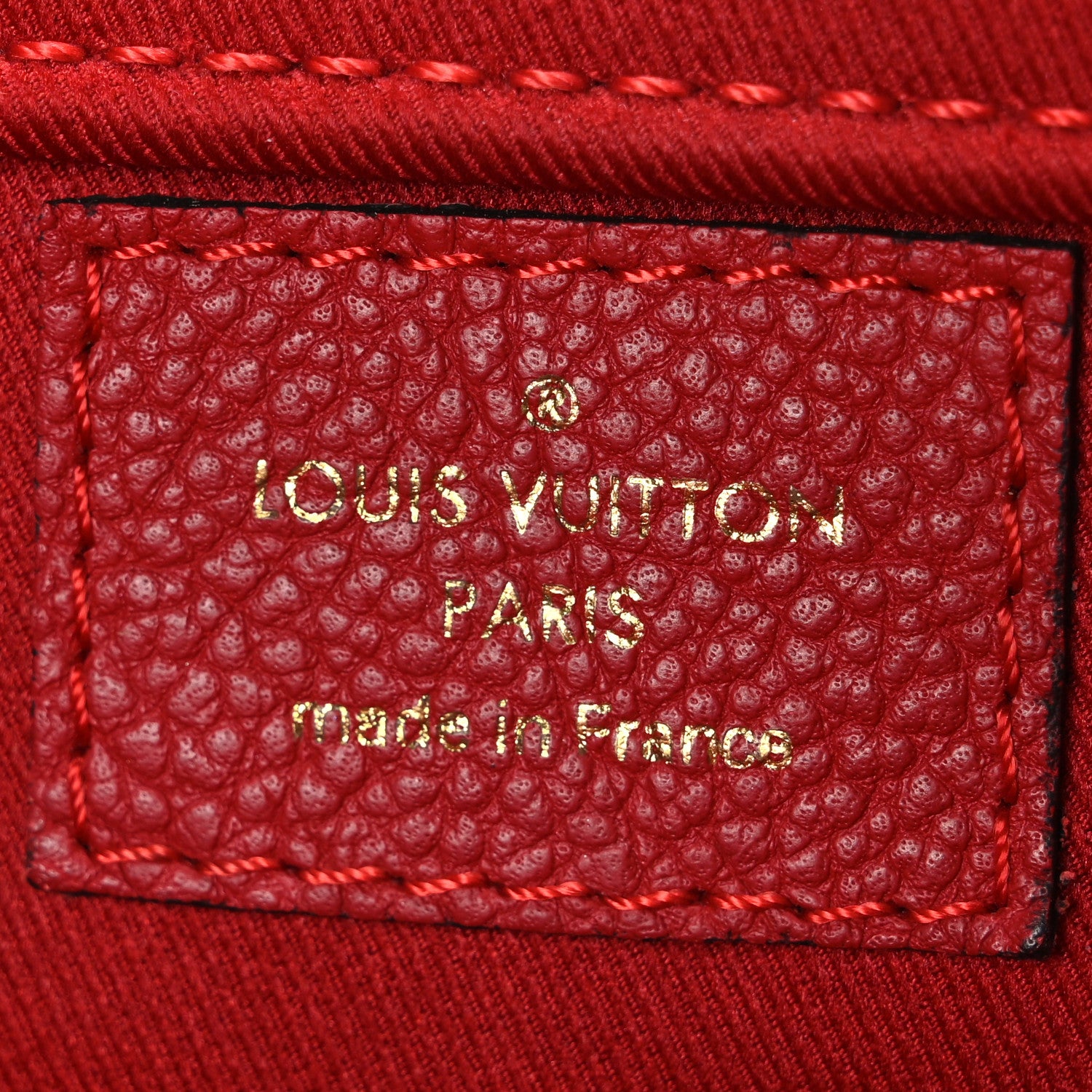 Louis Vuitton Empreinte Sully PM Scarlet 6 of 11