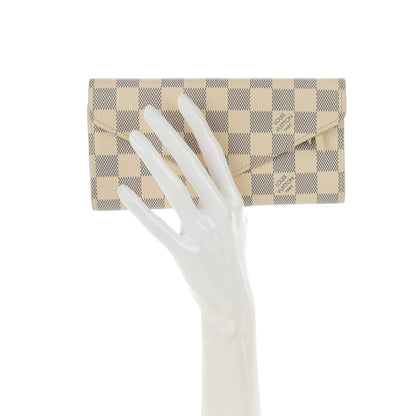Louis Vuitton Damier Azur Josephine Wallet 2 of 9