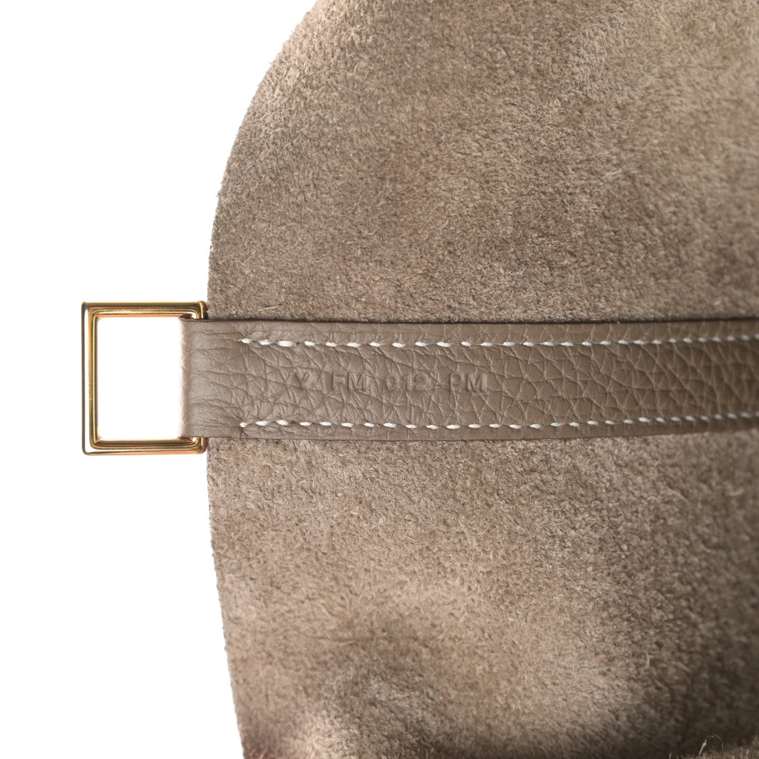 Hermes Taurillon Clemence Picotin Lock 22 MM Etoupe 7 of 11