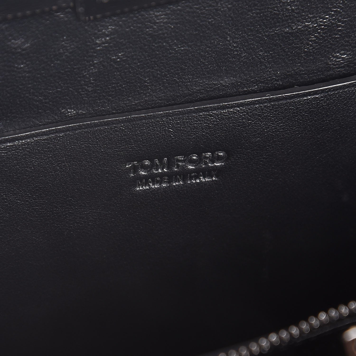 Tom Ford Python Chain Clutch Silver 6 of 7