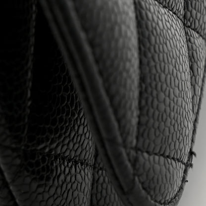 Chanel Caviar Quilted Maxi Double Flap Black 13 of 16