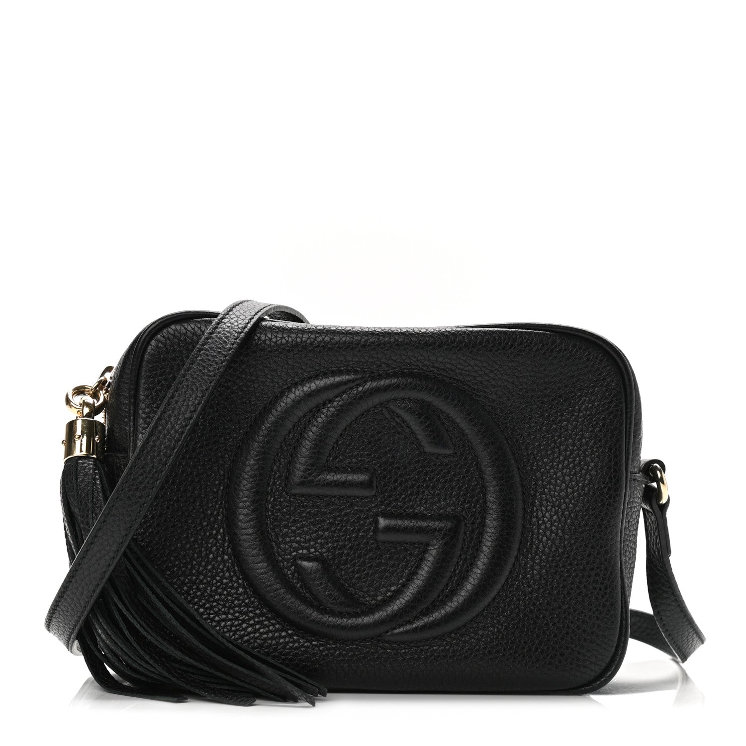 Gucci Pebbled Calfskin Small Soho Disco Bag Black 1 of 10