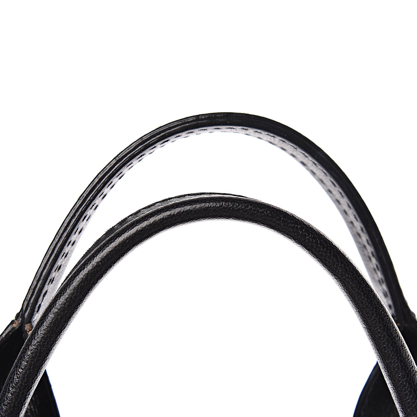 Goatskin Perforated Large CC Tote Black